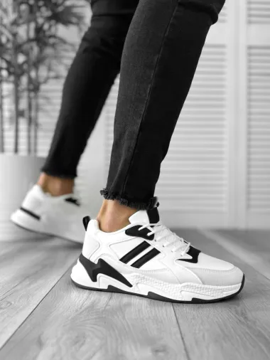 Adidasi barbati albi 725 N17-3